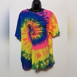 Women's Tye Dye Gatlinburg Tennessee T-Shirt Size Large